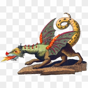 Friedrich Johann Justin Bertuch Mythical Creature Dragon - Difference Between Drake And Dragon, HD Png Download - mythical creatures png