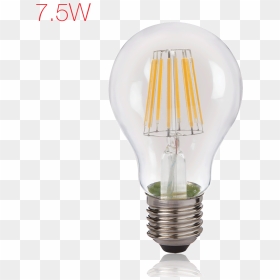 Brightfill Led Filament A60 - Fluorescent Lamp, HD Png Download - edison bulb png