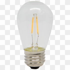 120v Led S14 Classic "sign Lamp - Incandescent Light Bulb, HD Png Download - edison bulb png
