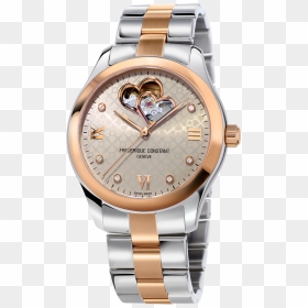 Frederique Constant Double Heartbeat, HD Png Download - double heart png