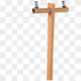 Papercraft Street Electrical Pole - Cross, HD Png Download - energy sword png