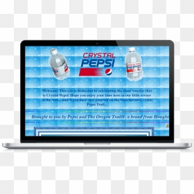 Crystal Pepsi, Hd Png Download - Advertising, Transparent Png - crystal pepsi png