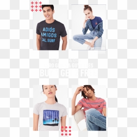 Sitting, HD Png Download - aeropostale png