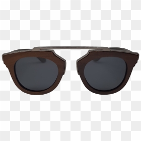 Hot Wooden Sunglasses New Metal Style Fresh Cool High - Kaca Mata Bulat Hitam Png, Transparent Png - cool shades png