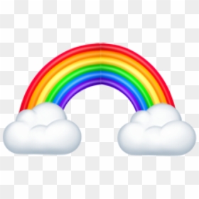 Emoji Clipart Rainbow - Rainbow Emoji Transparent Background, HD Png Download - splash emoji png