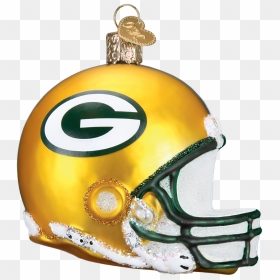 Old World Christmas- Green Bay Packers Helmet Ornament - Green Bay Packers Ornaments, HD Png Download - green bay packers helmet png