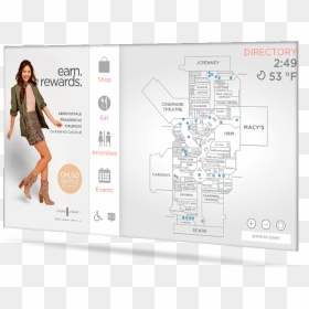 Way Finding Signage - Girl, HD Png Download - aeropostale png
