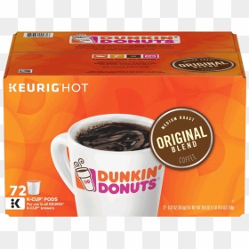 Dunkin Hazelnut K Cups, HD Png Download - dunkin donuts coffee png
