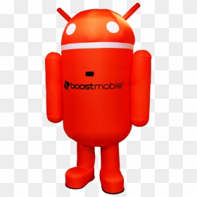 Boost Mobile Android Costume Orange - Boost Mobile, HD Png Download - boost mobile png