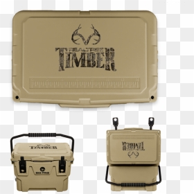 Realtree Timber Cooler"  Class="lazyload Blur Up"  - Coin Purse, HD Png Download - realtree logo png