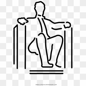 Lincoln Memorial Coloring Page - Sitting, HD Png Download - lincoln memorial png
