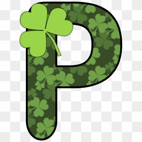 St Patricks Day Alphabet Clipart, HD Png Download - decorative letter b png