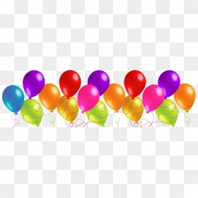 Celebrate Balloons 1 - Balloon Transparent Background Birthday Clipart, HD Png Download - grand opening balloons png