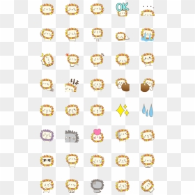 Transparent Lion Emoji Png - Little Chick Doodle, Png Download - lion emoji png
