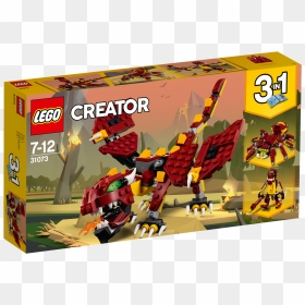 Lego Creator 3 In 1 31073 Mythical Creatures , Png - Spider Lego 3 In 1 Set, Transparent Png - mythical creatures png