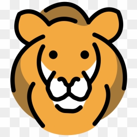 Clip Art, HD Png Download - lion emoji png