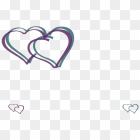 Heart, HD Png Download - double heart png