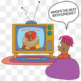 Bxth-television - Cartoon, HD Png Download - cartoon tv png