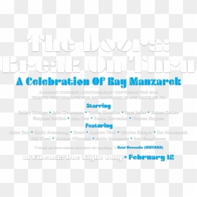 Break On Thru A Celebration Of Ray Manzarek - Majorelle Blue, HD Png Download - john morrison png