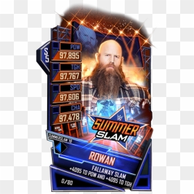 Drew Mcintyre Wwe Supercard, HD Png Download - erick rowan png