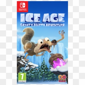 Ice Age Nutty Adventure Switch, HD Png Download - ice age png