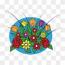 Plant,flora,art, HD Png Download - flower shape png