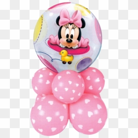 Minnie Mouse Baby Girl Super Shaper Table Decoration - Bby Girl Mine Mouse, HD Png Download - pink minnie mouse png