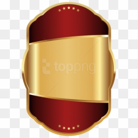 Free Png Download Label Template Red Gold Clipart Png - Red And Gold Label, Transparent Png - gold label png