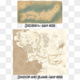 Campaign Map Size - Shogun 2 Campaign Map Mod, HD Png Download - shadow of war png