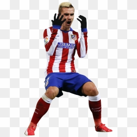 Antoine Griezmann Render , Png Download - Antoine Griezmann Atletico Madrid Png, Transparent Png - griezmann png