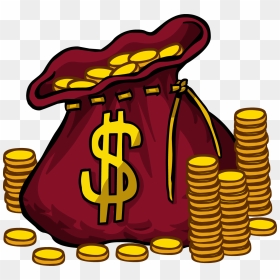 Club Penguin Codes, HD Png Download - moneybag png