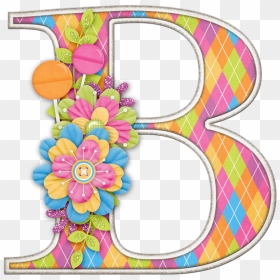 B Png Pinterest Alphabet - Decoradas Letras Para Imprimir A Color, Transparent Png - decorative letter b png