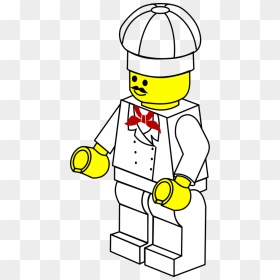 Lego Town Chef Svg Clip Arts - Lego Clipart, HD Png Download - chef clipart png