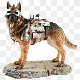 Fallout 1 6 Scale Dogmeat Statue, HD Png Download - dogmeat png