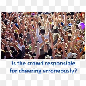 A Circus Joker Does Crazy Acts With The Crowd Laughing - Portable Network Graphics, HD Png Download - cheering crowd png
