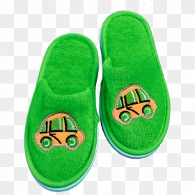 Green Slippers Png, Transparent Png - slippers png