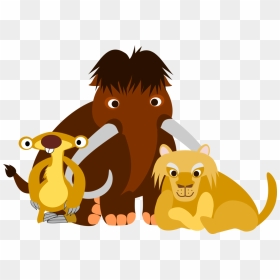 Ice Age Movies Clip Art - Ice Age Sid And Manny, HD Png Download - ice age png