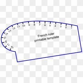 Printable French Curve Template, HD Png Download - curvy lines png
