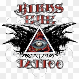 Birds Eye Tattoo & Art Gallery - Cartoon, HD Png Download - eye tattoo png