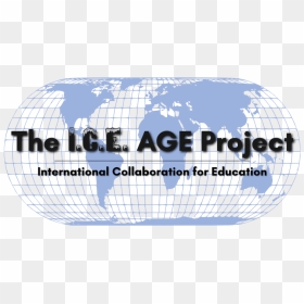 Ice Logo - Globe, HD Png Download - ice age png