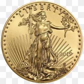 2019 Usa Eagle 1oz Gold Coin - 2020 American Gold Eagle, HD Png Download - usa eagle png