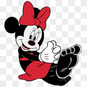 Summer Minnie Mouse Swimsuit, HD Png Download - minnie mouse red png