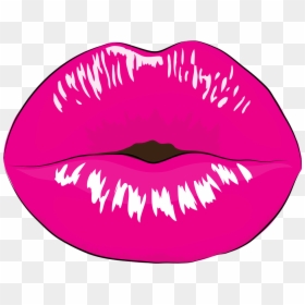 Hot Pink Lips, HD Png Download - mouth clipart png