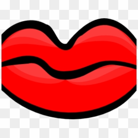 Red Clipart Lip, HD Png Download - mouth clipart png