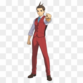 Apollo Justice Spirit Of Justice, HD Png Download - apollo justice png