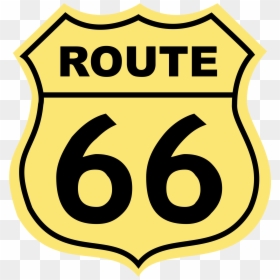 Route 66, HD Png Download - route 66 logo png