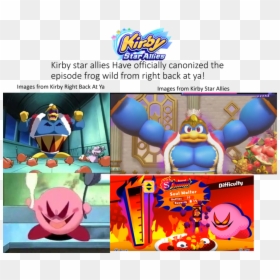 Evil Kirby Star Allies, HD Png Download - kirby star allies png