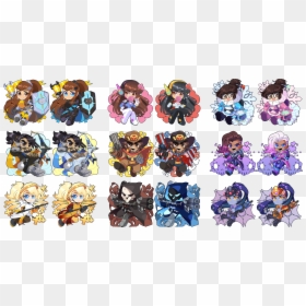 Overwatch Charm, HD Png Download - overwatch widowmaker png