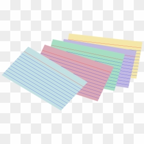 Index Cards Clipart, HD Png Download - note card png
