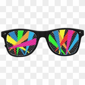 Polka Dot, HD Png Download - hippie glasses png